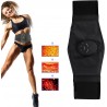 Ceinture abdominale Toning Ceinture de Tonification Électrique Contrôle du Ventre Cuir PU 10 Vitesses Force Brûle Graisse